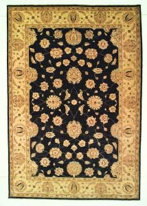 Carpet Ziegler black and gold 300 x 205