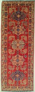Carpet runner Kazak 219 x 81